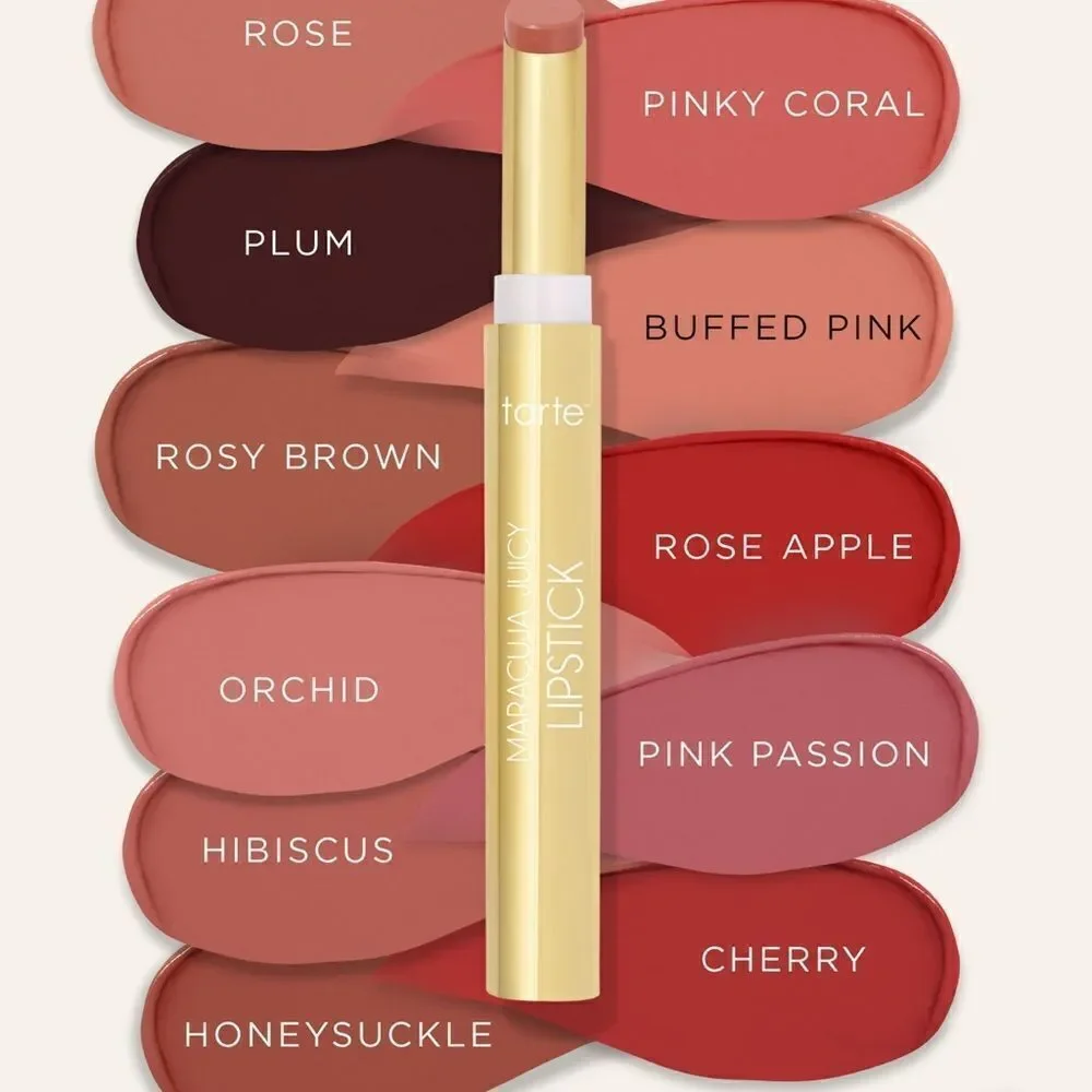 🌻 TARTE Cherry Maracuja Juicy Lipstick New FullSz